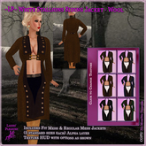 ~LP~ White Stallions Riding Jacket (Boxed) Wool