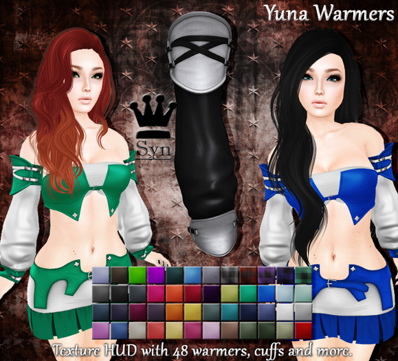 [Syn] Yuna Warmers (Texture HUD, materials enabled)
