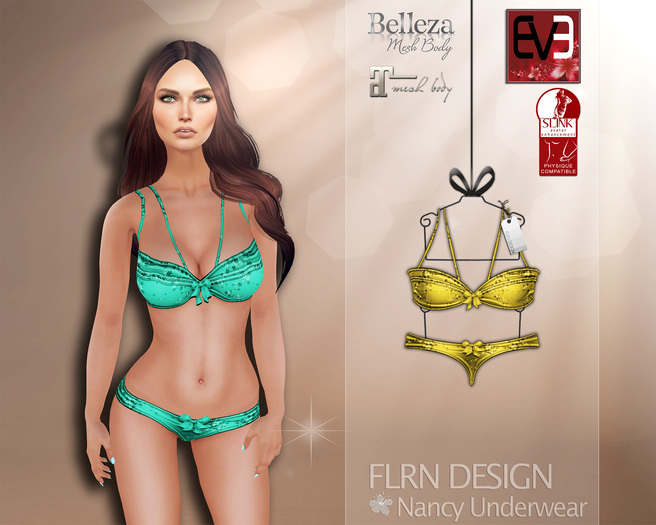 [FLRN] Nancy Underwear Yellow