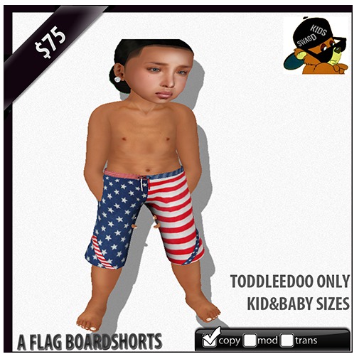 [$WAGD] AFlag BoardShorts Box