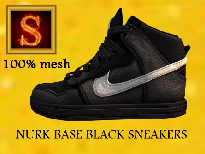 NURK BASE BLACK SNEAKERS
