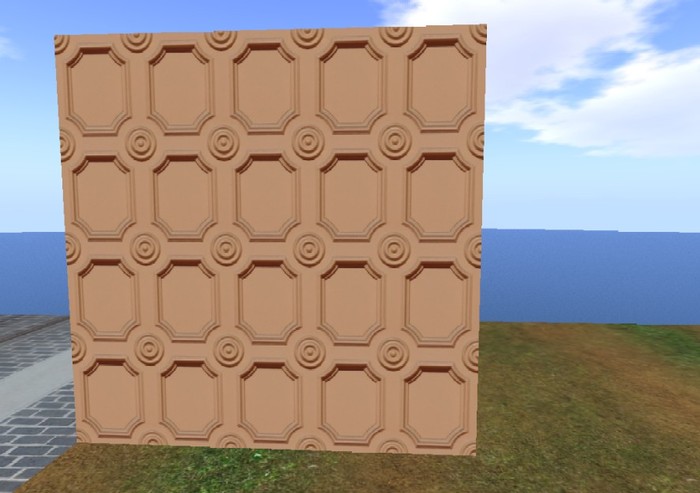 Simple Victorian Style Wood Wood Ceiling - with Full Perm Texture Included 1401