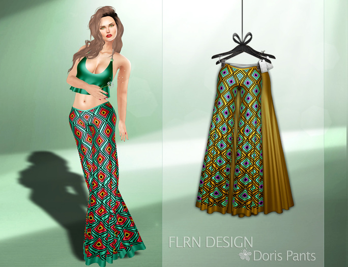 [FLRN] Doris Pants Yellow