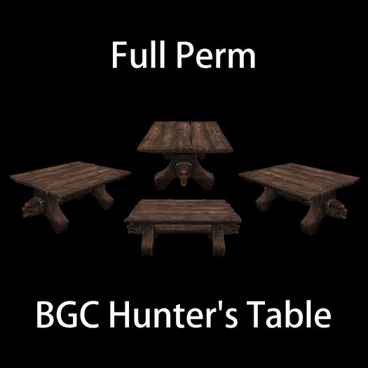 BGC Hunter's Table