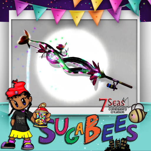 [~SB~] (C) Vines n Roses Rod (Choco) - Size Tiny v4.0(boxed)