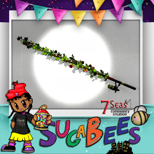 [~SB~] (C) Vines n Roses Rod (Choco) - Size Tiny v4.0(boxed)