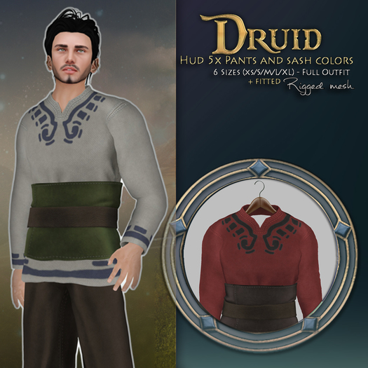 {KD} Kahli Designs - Druid - Red