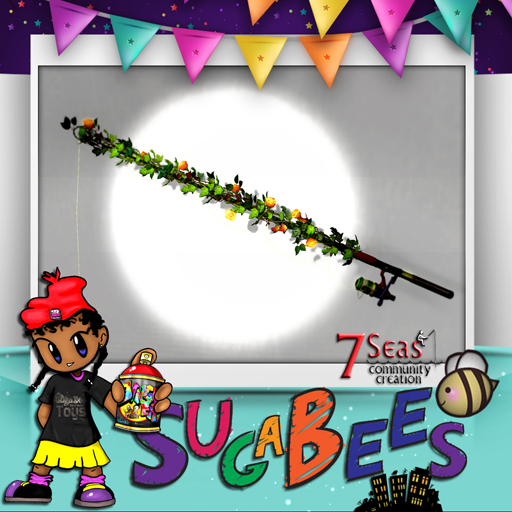 [~SB~] (C) Vines n Roses Rod (Choco) - Size Tiny v4.0(boxed)