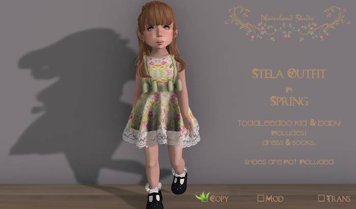 Neverland - Stella Dress TD - Spring