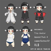 [MESO] mesomeso Tiny Avatar Append Pack 4 (Boxed)