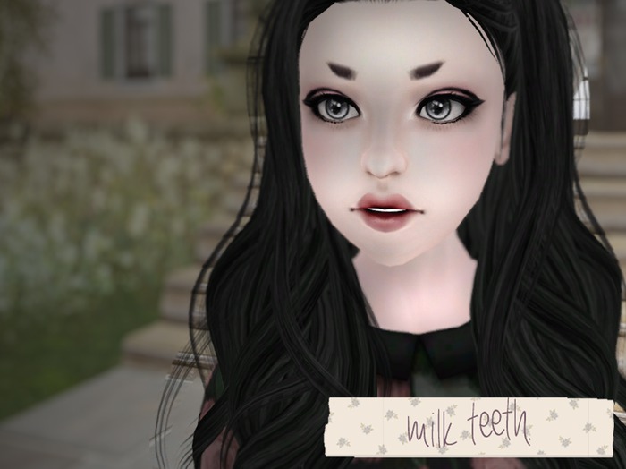 milk teeth. Haunted Doll