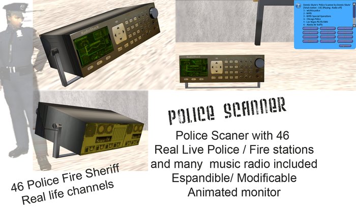 Police Scanner De Luxe