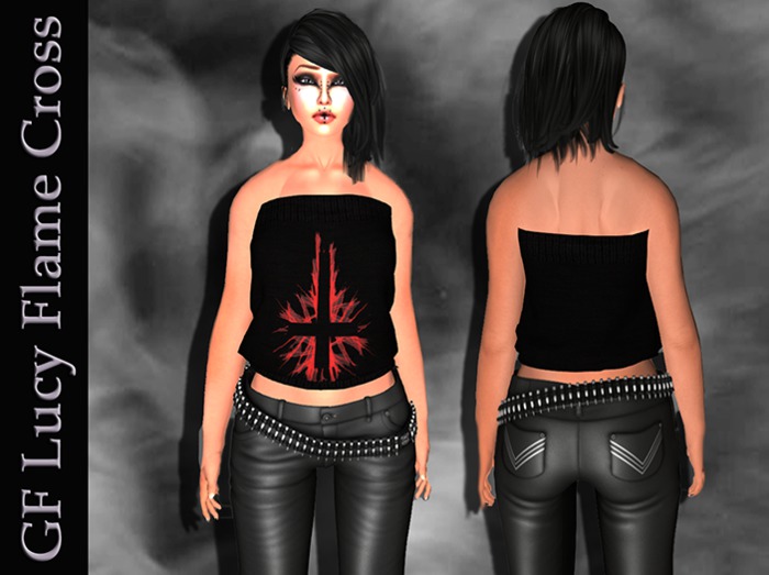 GF Lucy Flame Cross