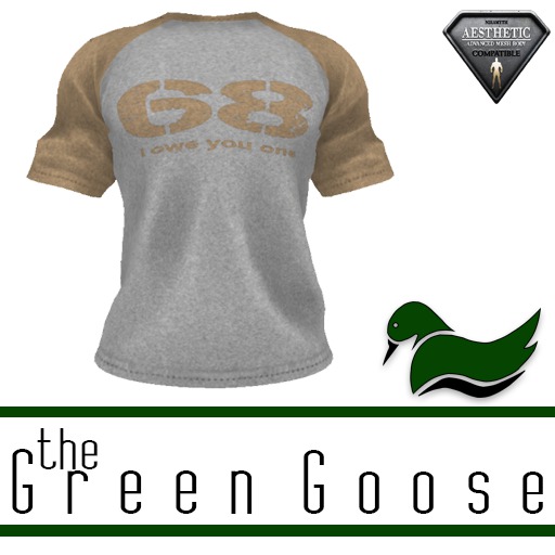 .::GG::.Tan 68 tee (Aesthetic) BOXED