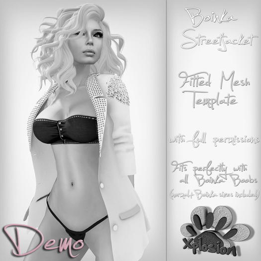 *X*plosion Full Perm StreetJacket Fitted Mesh DEMO