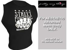 ★ STREET FIGHTING CLUB FIST ★ - Aesthetic Sleeveless T-Shirt 