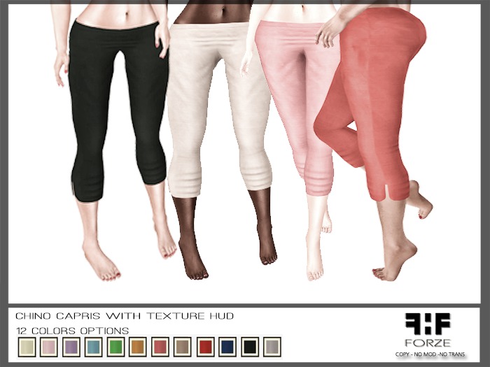 -FORZE- Chino Capris (DEMO)