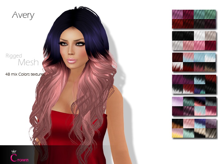 .::Crown::. Long Hair "Jasmin" DEMO V2.0