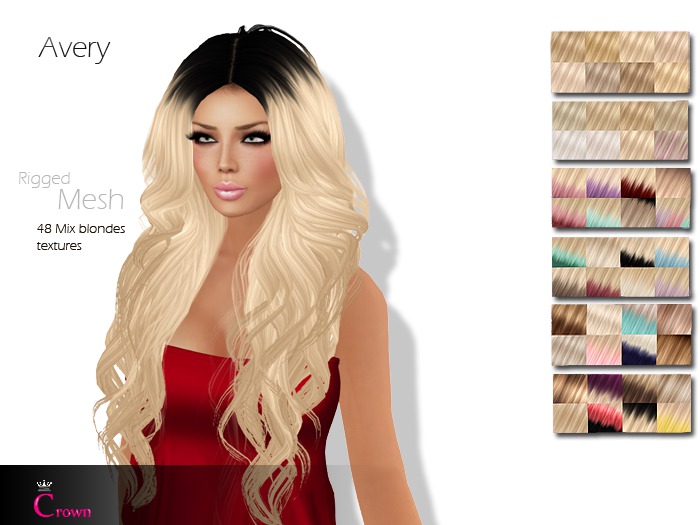 .::Crown::. Long Hair "Jasmin" DEMO V2.0