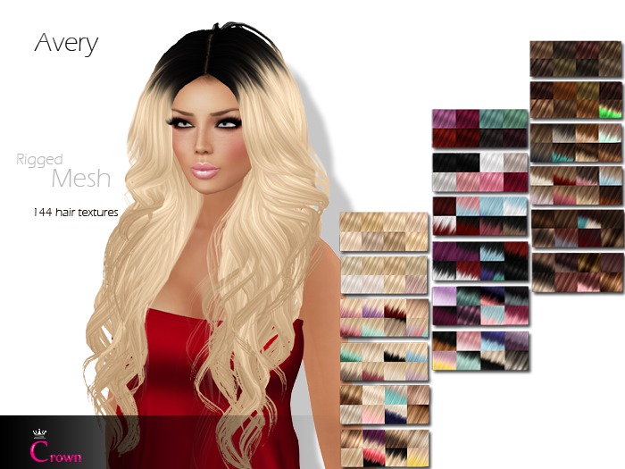 .::Crown::. Long Hair "Jasmin" DEMO V2.0