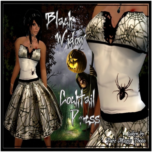 PE - Black Widow, Cocktail Dress
