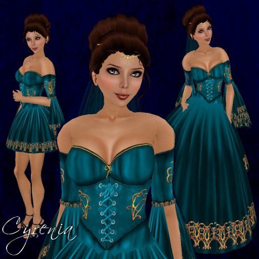 [K~*~S] Cyrenia - Gown - Ocean