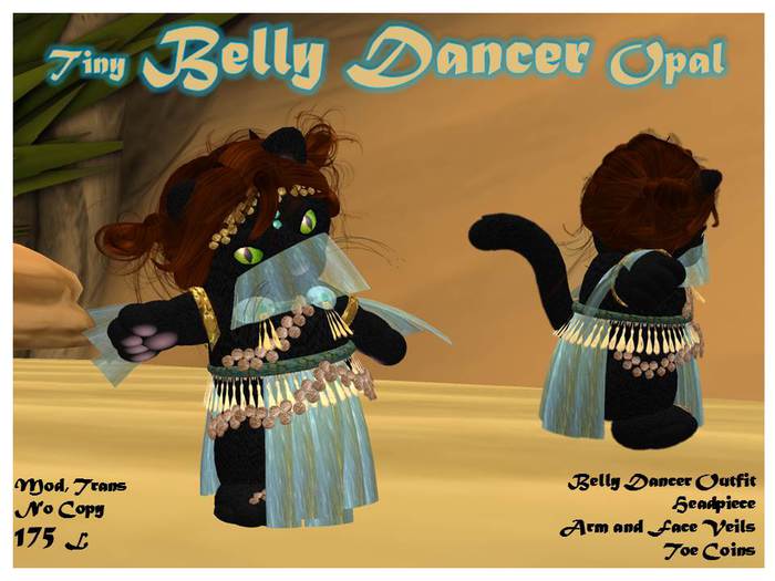 Tiny Belly Dancer Opal Box