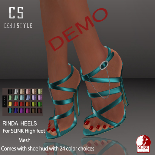 CERO STYLE Rinda Heels (SLINK HIGH) Demo