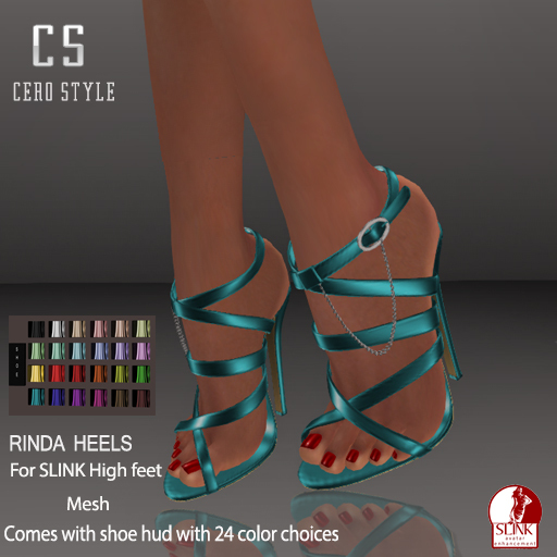 CERO STYLE Rinda Heels (SLINK HIGH)