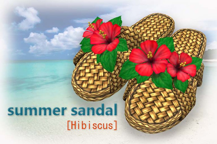 summer sandal [Hibiscus]