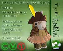Tiny Steampunk Pirate (Girls)