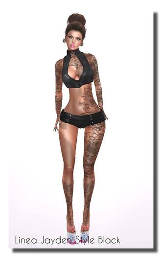 Linea Jayden Style Black 100% mesh