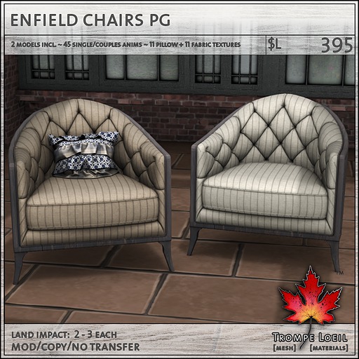 Trompe Loeil - Enfield Chair PG [mesh]