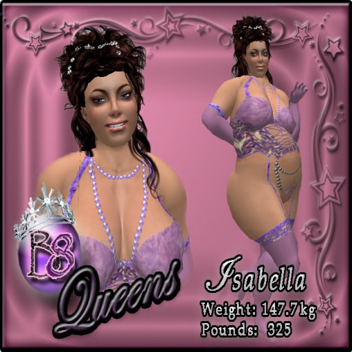 B8 - "Isabella" Queens BBW shape.