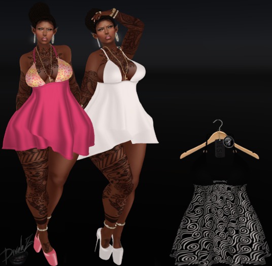 !DC! Prima Dress Swirl (Mesh)
