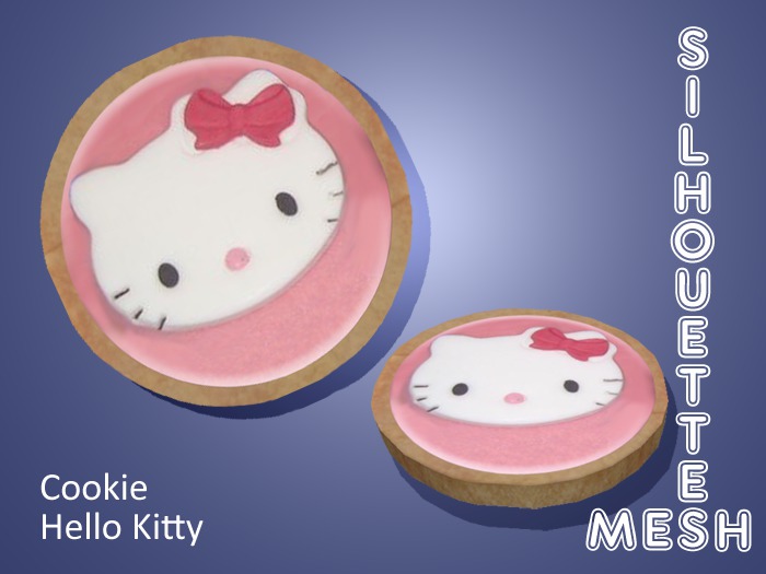 Mesh Silhouettes - Cookie Kitty