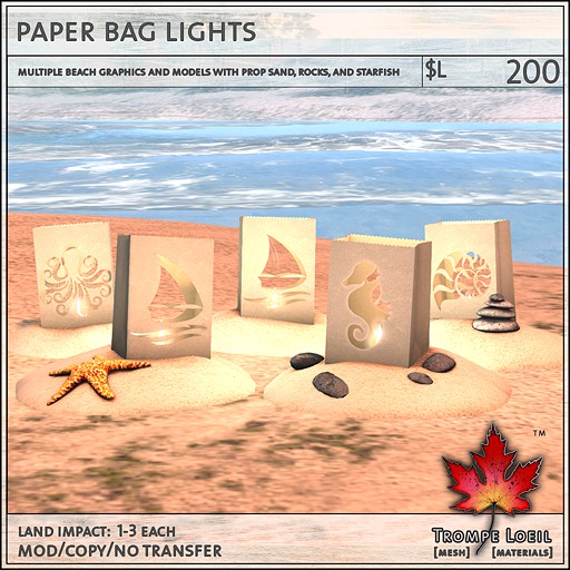 Trompe Loeil - Paper Bag Lights [mesh]