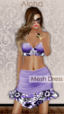 Entice - Aloha Dress - Purple