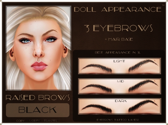 .:DA:. Eyebrow Raised Black