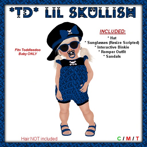 *TD* Lil Miss Cheerleader - Teal (Box)
