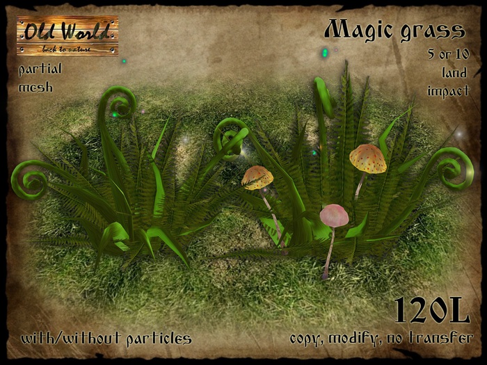 Magic grass - Old World - Rustic Garden