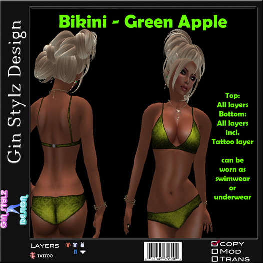 Bikini III - Teal