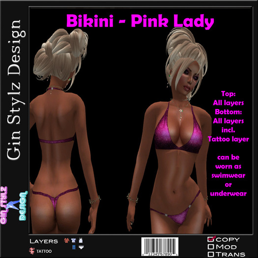 Bikini III - Pink Lady