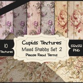 *Cupids Textures * 10 MIXED SHABBY PACK SET 2