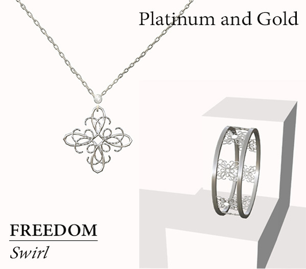 [FREEDOM]-Swirl Jewelry Set