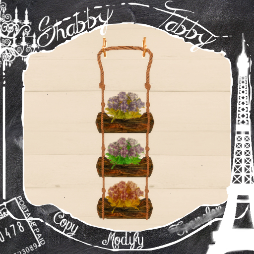 *Shabby* Hydrangeas Wall Hanger