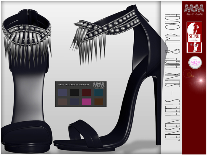 M&M-DEMO SHOES JENSEN-HEELS SLINK-HIGH TMP-OUCH-FEET