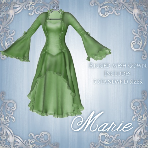 [K~*~S] Marie - Dress - Mint