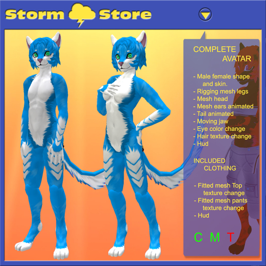 [SS] avatar  blue A01