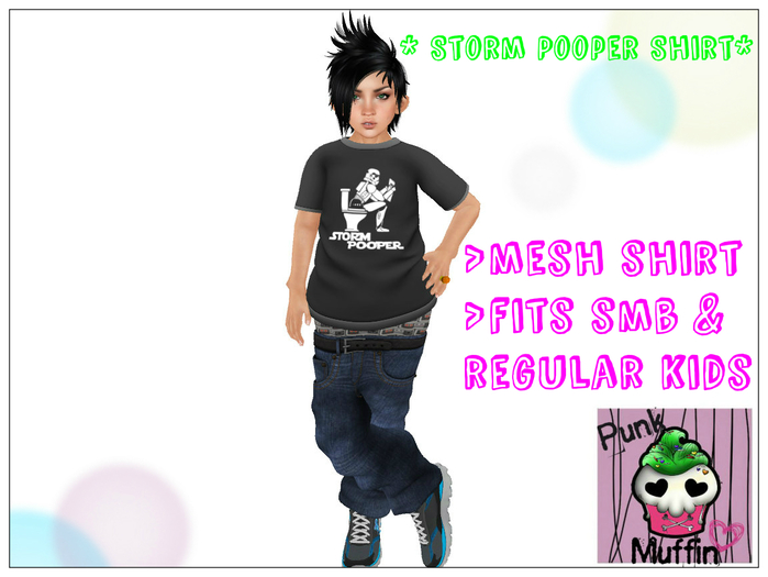 1. Storm Pooper Child/SMB  L$75